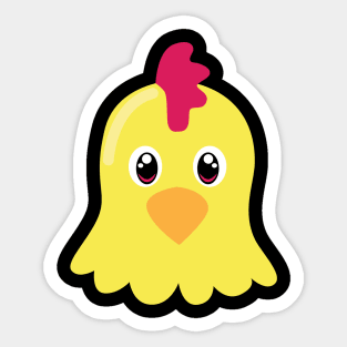 Cute Chicken - Chicks Farmer Chick Whisperer Sticker